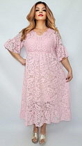 Платье Romeo Life RL1235 pink - делук