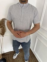Рубашка Nik 56291 grey - делук