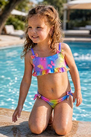 Купальник Dfk Kids 2034 lilac - делук