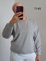 Свитер Fsn 7145 grey - делук
