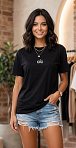Футболка Annet FI1086 black - делук