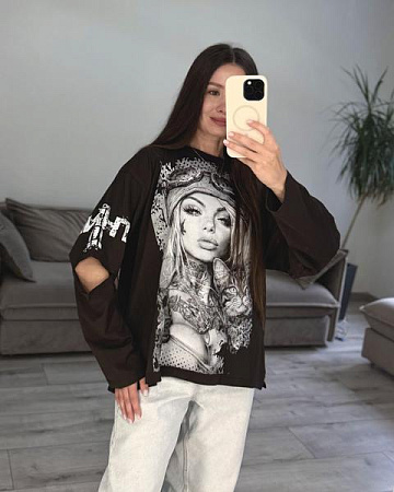 Свитер S.Style 38 brown - делук