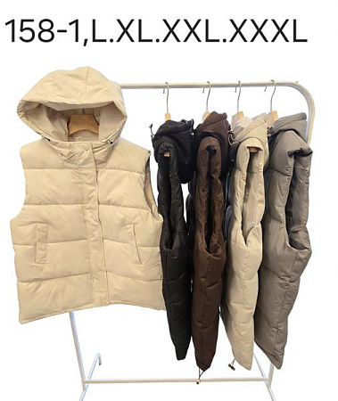 Жилетка Oukali 158-1 beige - делук