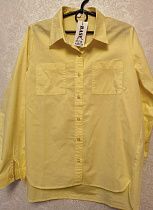 Рубашка Base A3022 yellow - делук