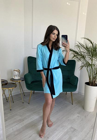 Халат Gull G233 l.blue - делук