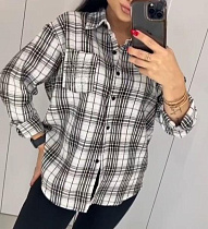 Рубашка Lora LR1024 white - делук