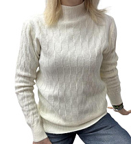 Свитер Modnulya 24065 white - делук