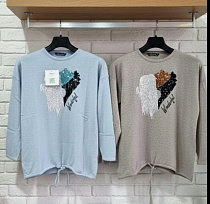 Свитер Julia JL975 grey - делук