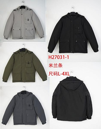 Куртка Tran H27031-1 khaki - делук