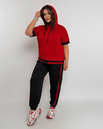 Костюм Спорт Seven Zikina 962 red - делук