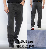 Джинсы God Baron WF029-11-12 grey - делук