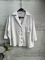 Рубашка New Season 8558 white - делук