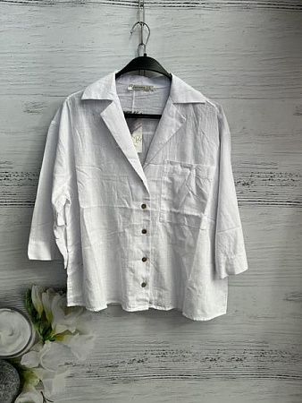 Рубашка New Season 8558 white - делук
