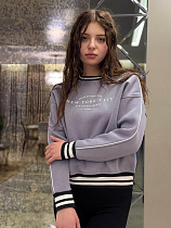 Свитер Azna КЗ01 grey Свитер Azna КЗ01 grey - делук