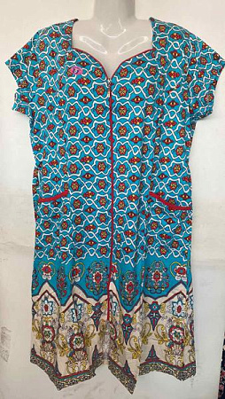 Халат Cotpark 525-9015 l.blue - делук