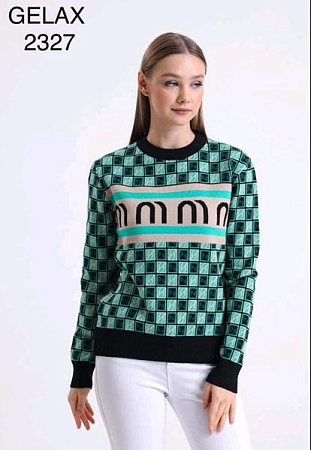 Свитер Julia 2327 green - делук