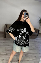Футболка S.Style 55-1 black - делук