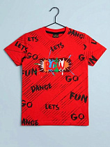 Футболка Dino DN352 red - делук