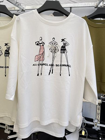 Свитер Karon V975 white - делук