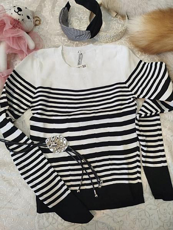 Свитер Liza Brend 5831 white - делук