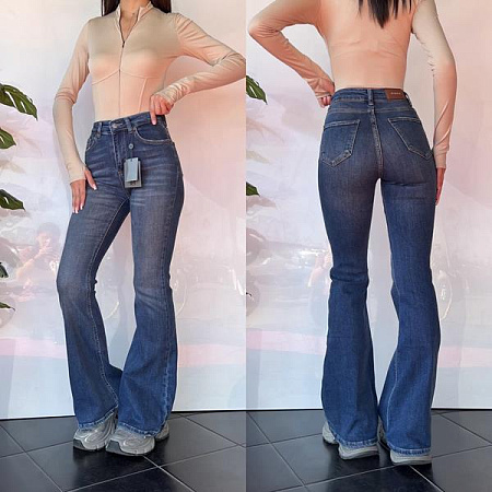 Джинсы Three Black Women TB60 blue - делук