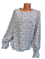 Блузка Bishoff 585 white-black - делук