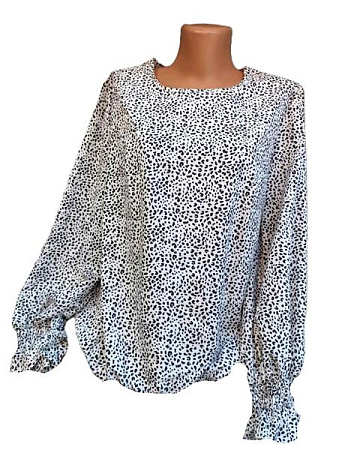 Блузка Bishoff 585 white-black - делук