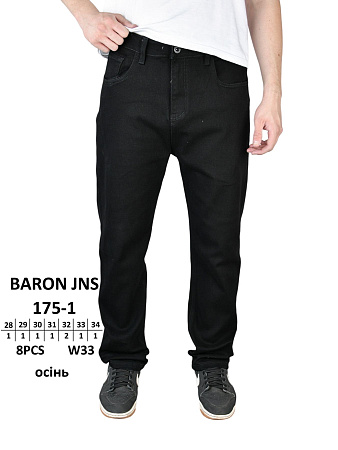 Джинсы God Baron 175-1 black - делук