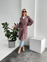 Кардиган Liza Brend 1105 brown - делук