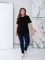 Футболка Lelis 1003 black - делук