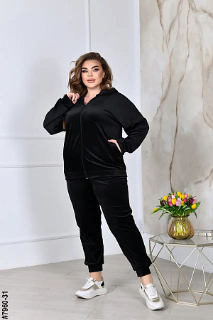 Костюм Спорт Odesaopt 7960-31 black - делук