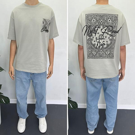 Футболка I8Denim 90583-0 grey - делук