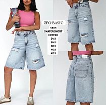 Шорты Jeans Style 4884 l.blue - делук