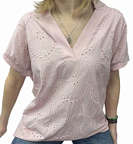 Футболка Elena&Vika 26004 pink - делук