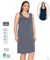 Ночнушка Trikotag 10651B grey - делук