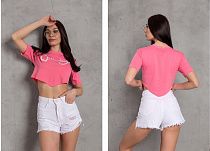 Топ Relaxwear 1052 pink - делук