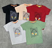 Футболка Fili Kids FK1068 grey - делук