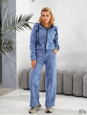 Костюм Спорт Loren 874 l.blue - делук