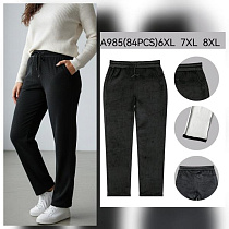 Штаны Спорт Hoan A985 black - делук