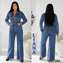 Комбинезон Liana Denim 211 blue - делук