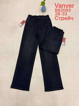 Джинсы Vanver B82093 black - делук