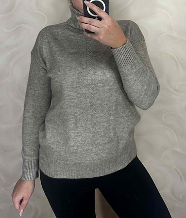 Свитер Levisha 24084 grey - делук