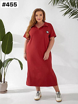 Платье Bat 455 red - делук