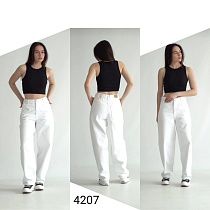 Джинсы Jeans Style 4207 white - делук