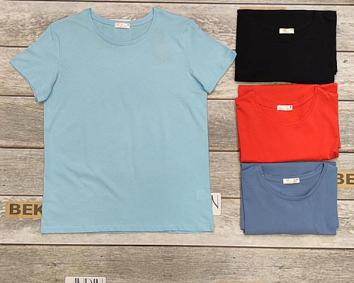 Футболка Samo 3722-1 l.blue - делук