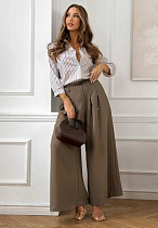 Штаны Femzone 1181 l.brown - делук