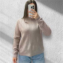 Свитер Elena&Vika 25516 beige - делук