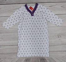 Ночнушка Imlion 240 white-violet - делук
