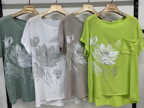 Футболка Dgmd 7389 green - делук