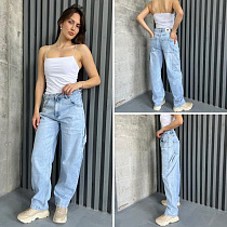 Джинсы I8Denim Women TB147 l.blue - делук